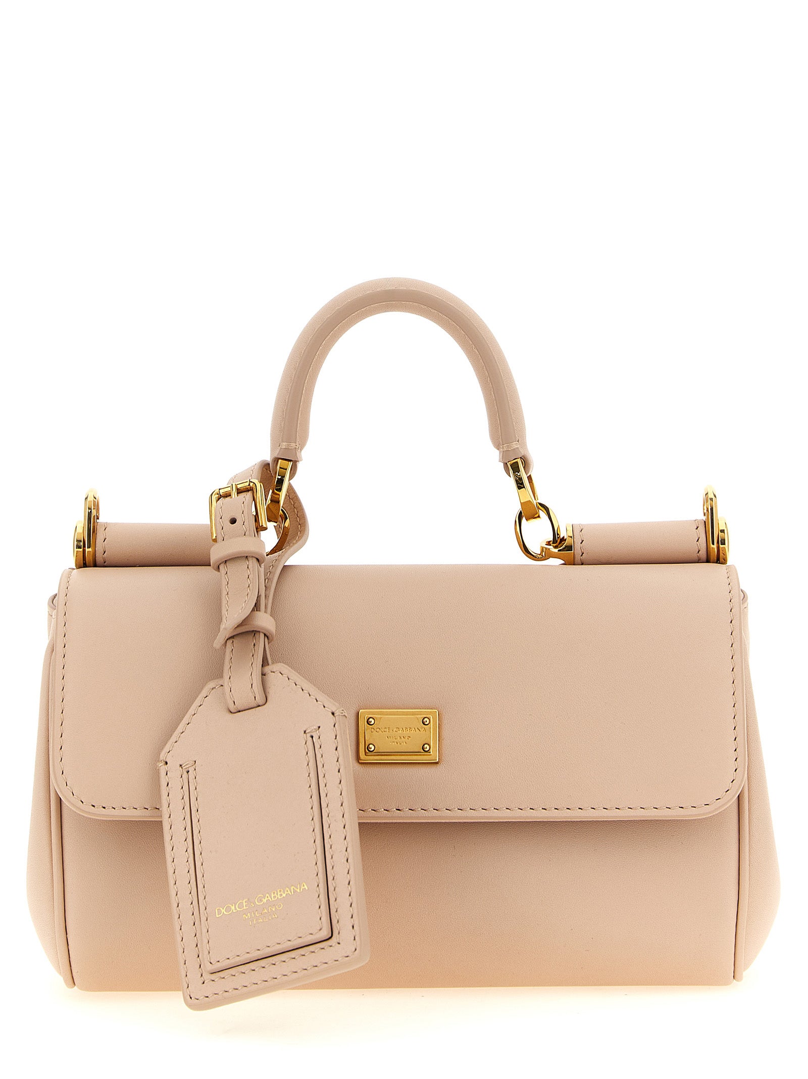 Dolce & Gabbana Handtas van veelkleurig kalfsleer