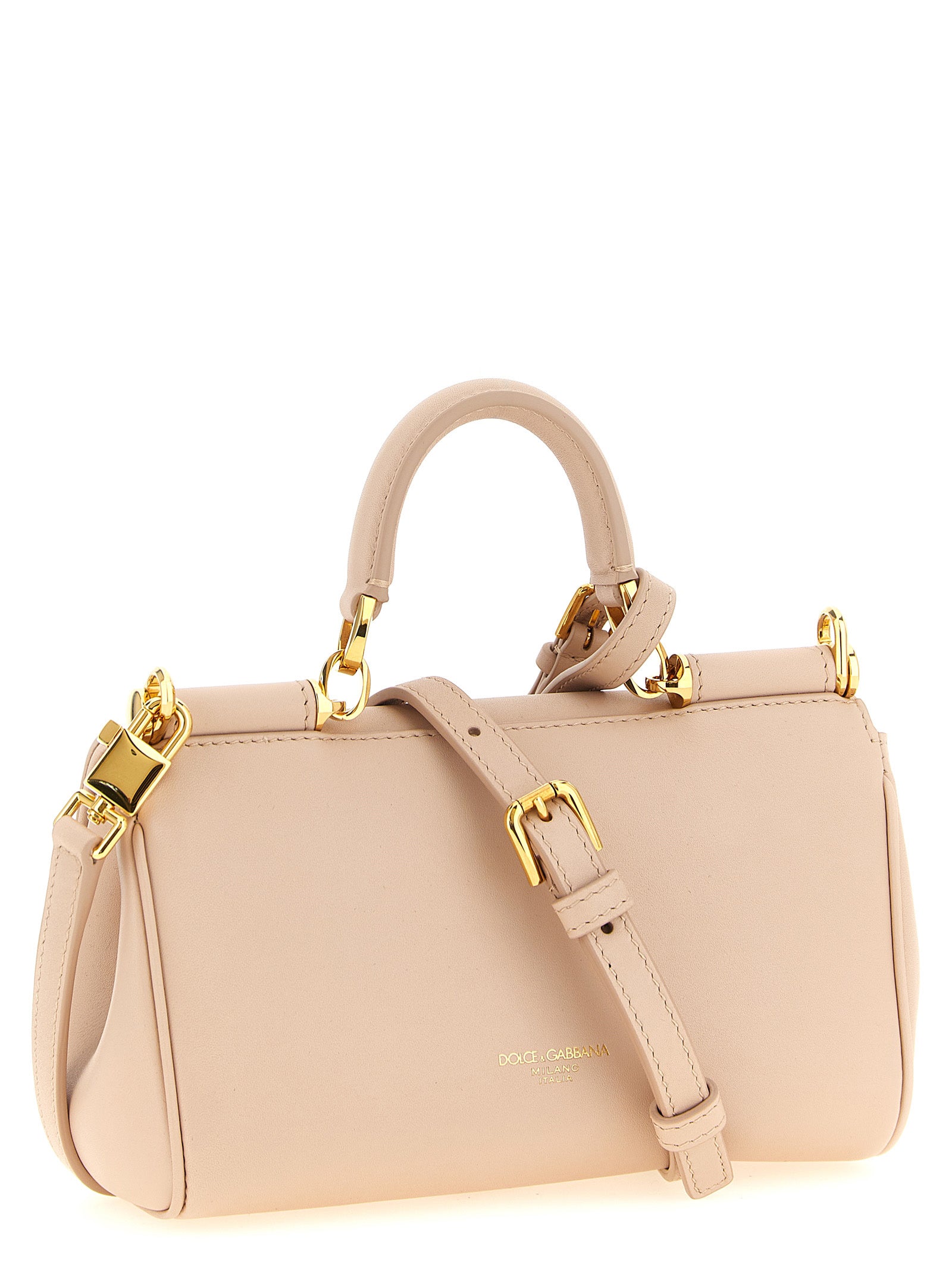 Dolce & Gabbana Handtas van veelkleurig kalfsleer