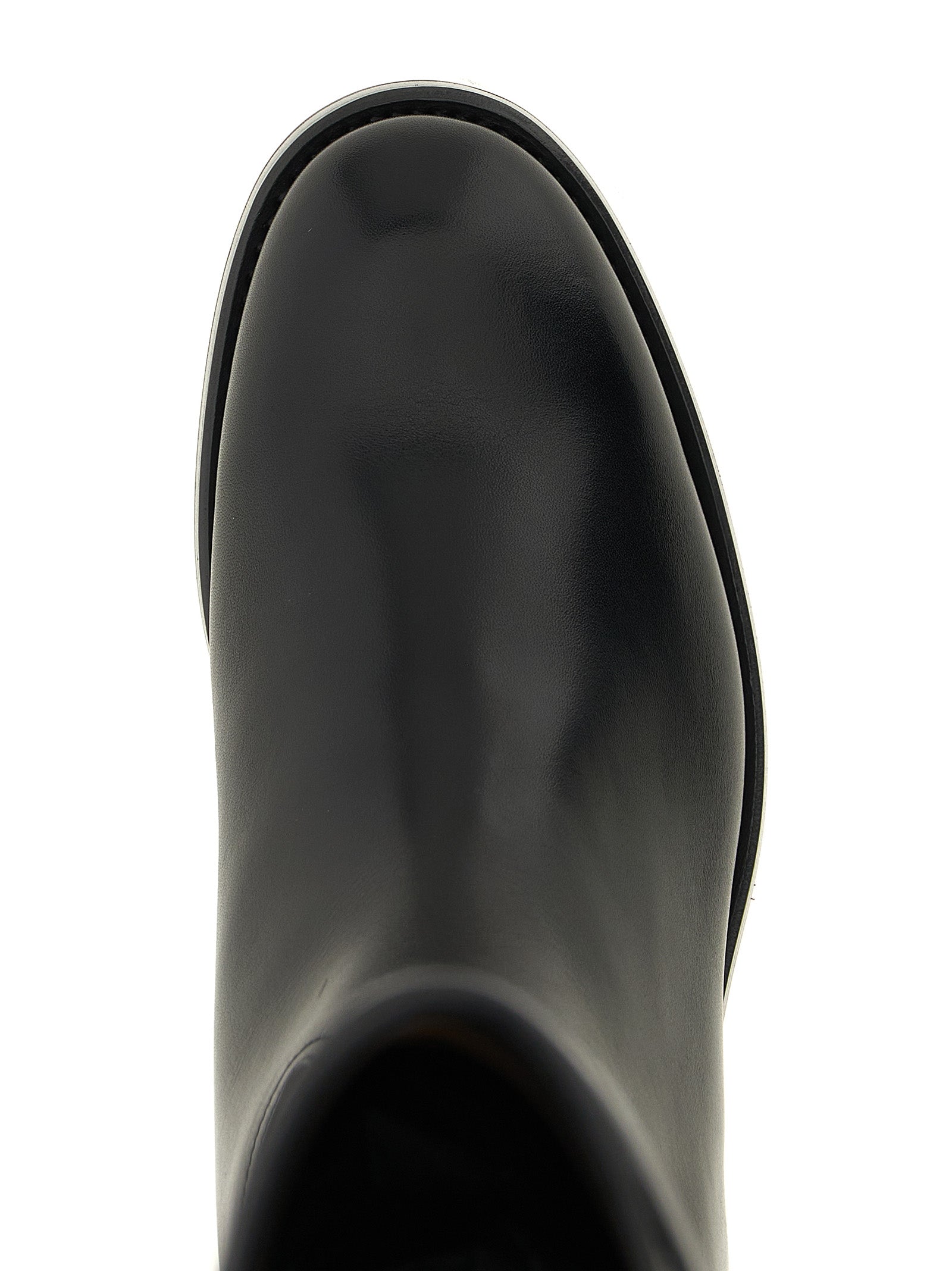 Church's Black Calfskin Over-the-Knee