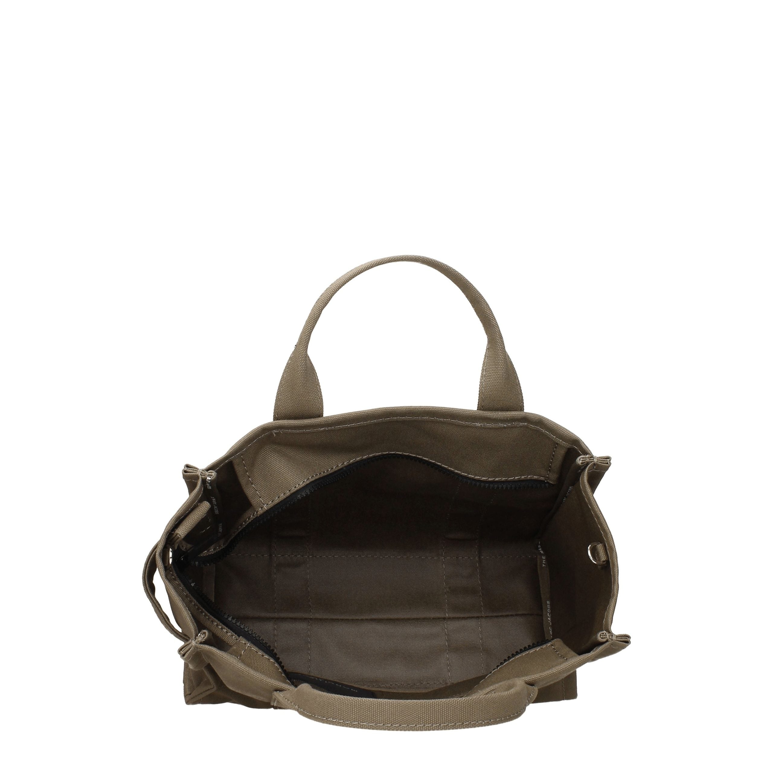 Sac à main en tissu vert Marc Jacobs