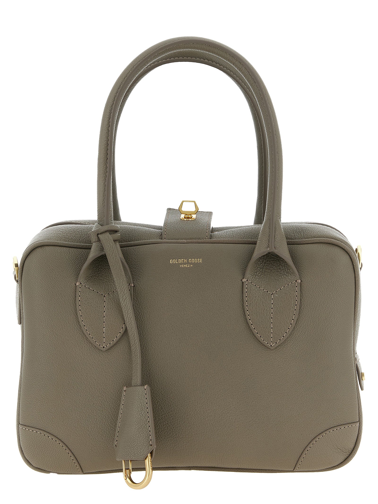 Golden Goose Bicolor Goatskin Handbag