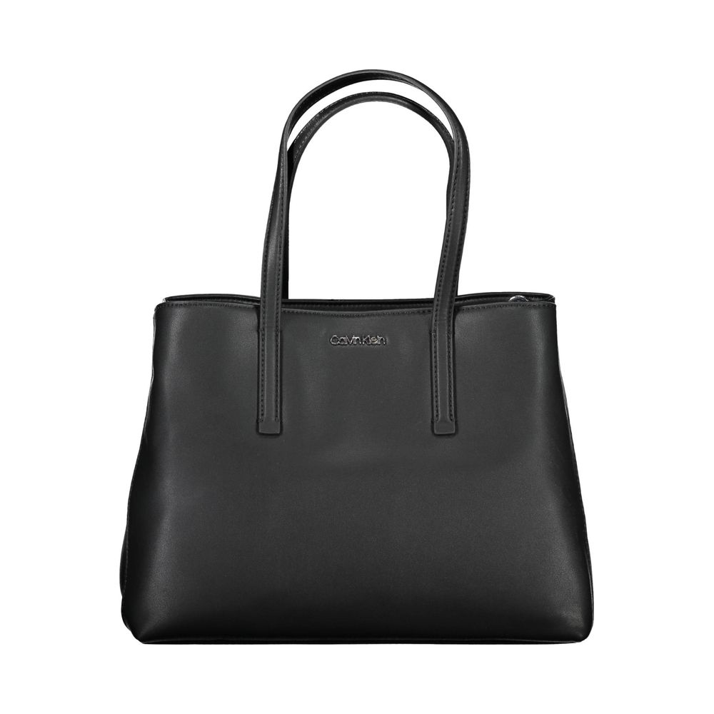 Calvin Klein Black Polyester Women's Handbag