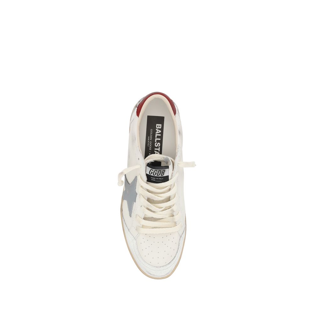 Golden Goose Beige Kalfsleer Bos Taurus Lage Sneakers