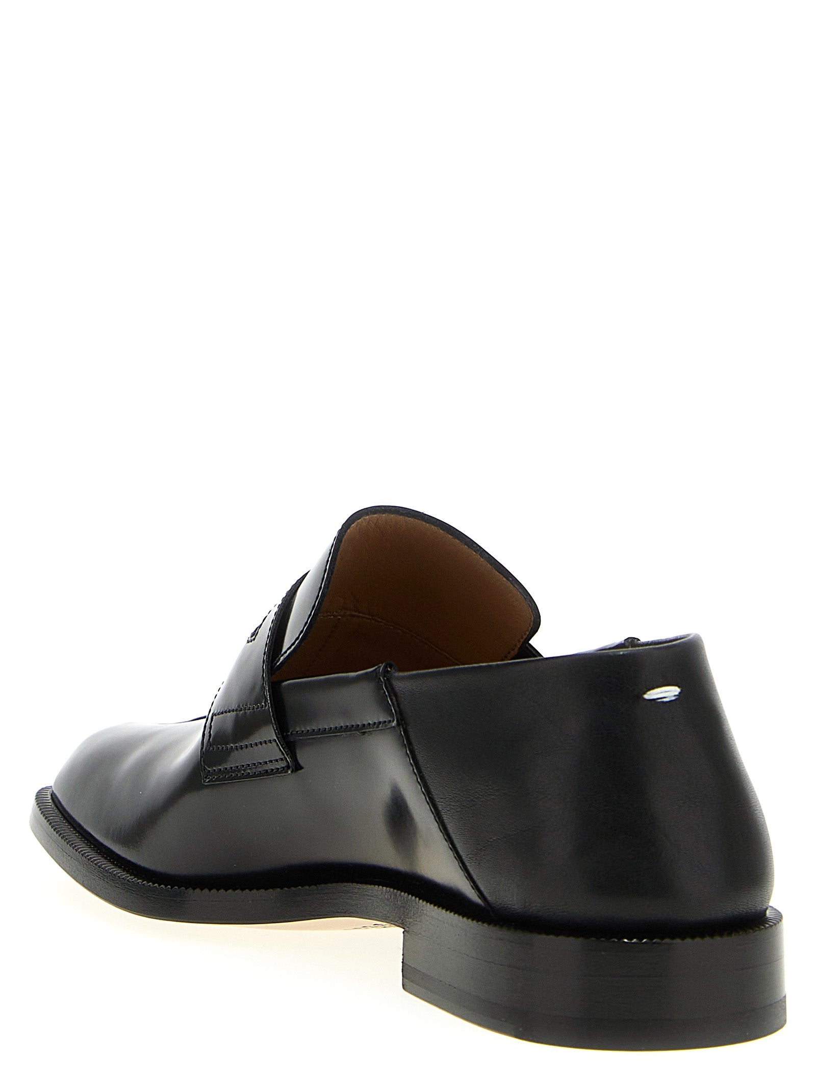 Maison Margiela Zwarte Kalfsleren Instaploafers
