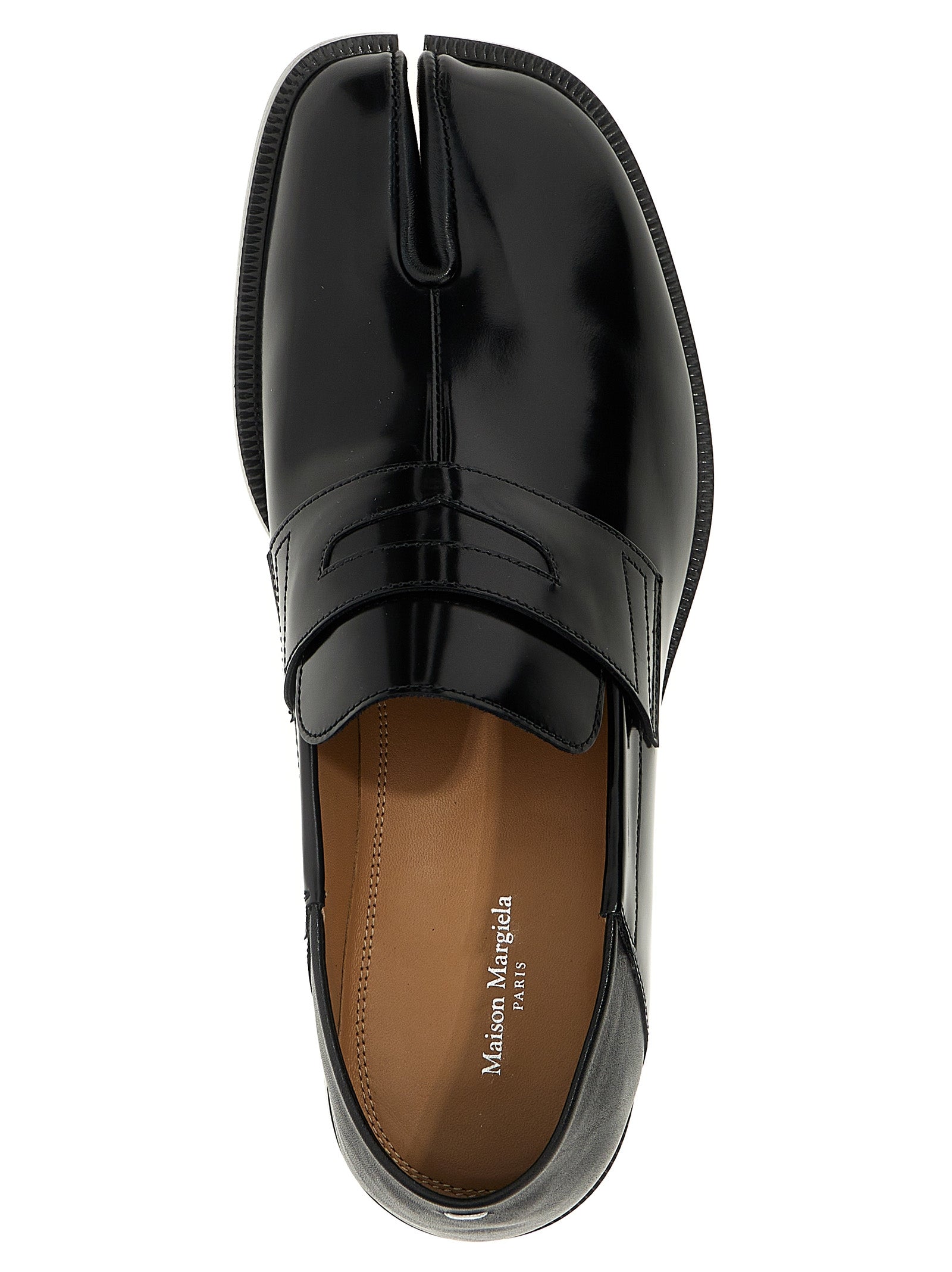 Maison Margiela Zwarte Kalfsleren Instaploafers