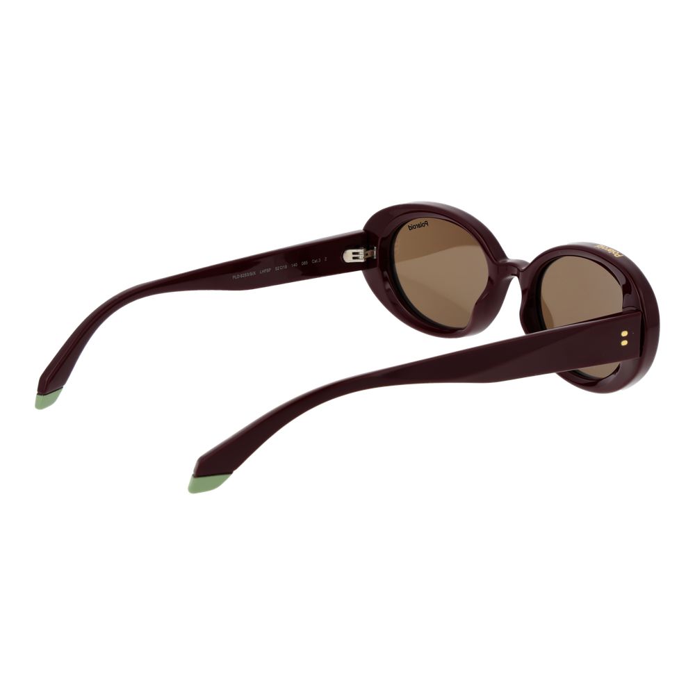 Polaroid Burgundy Polycarbonate Sunglasses