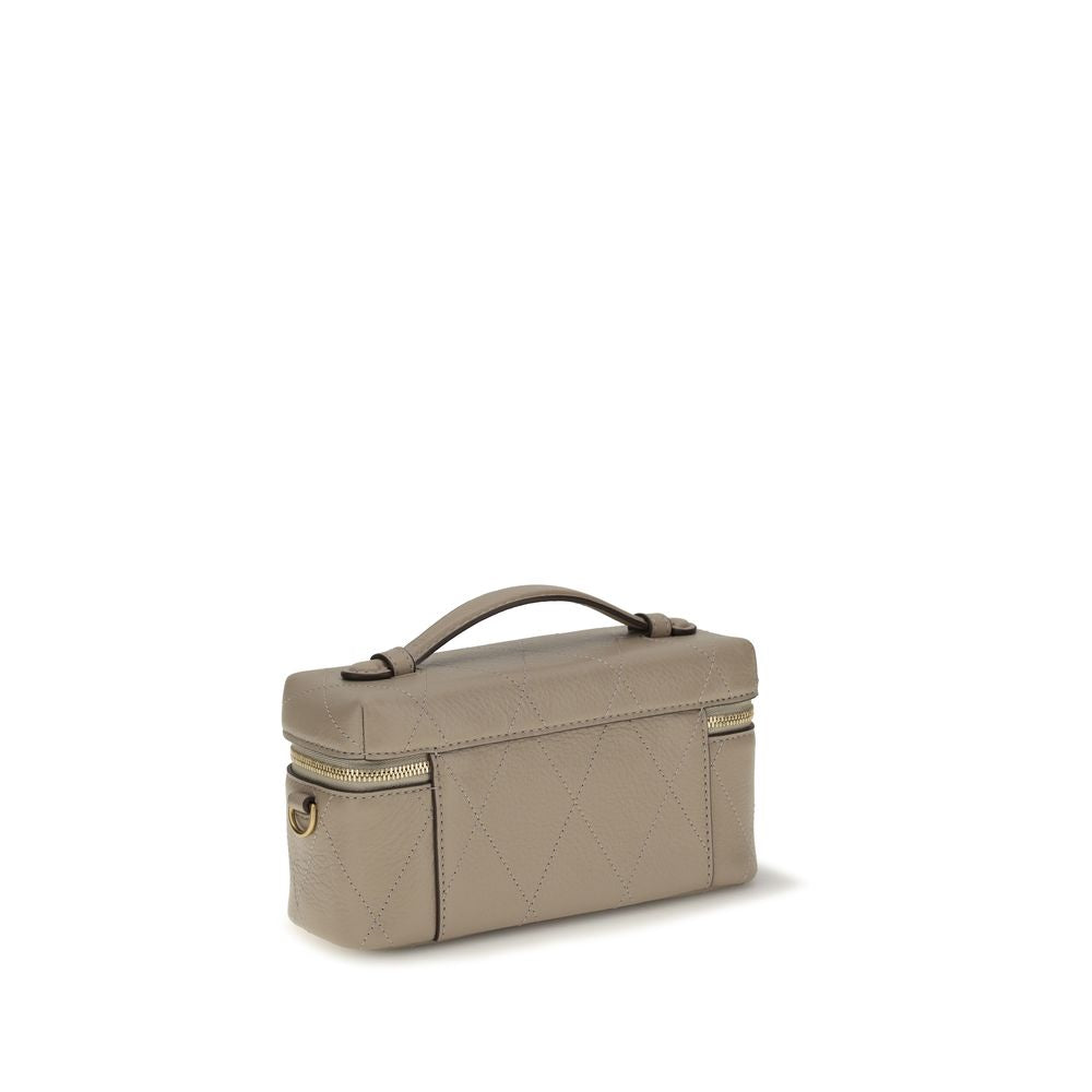 Tory Burch Grijze Kalfsleren Portemonnee van Rundvee