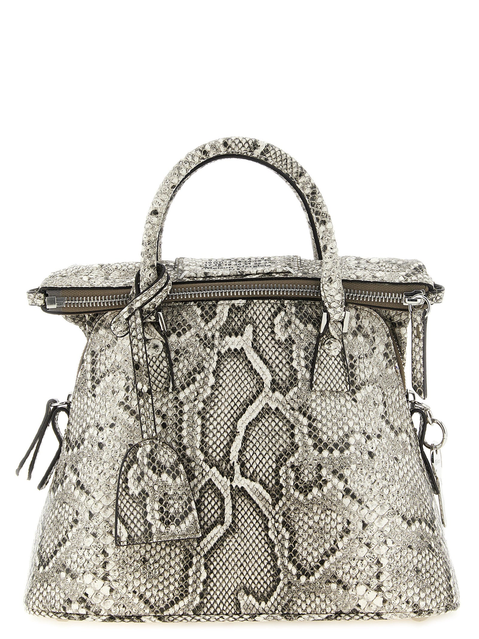 Maison Margiela Grey Goatskin Shoulder Bag