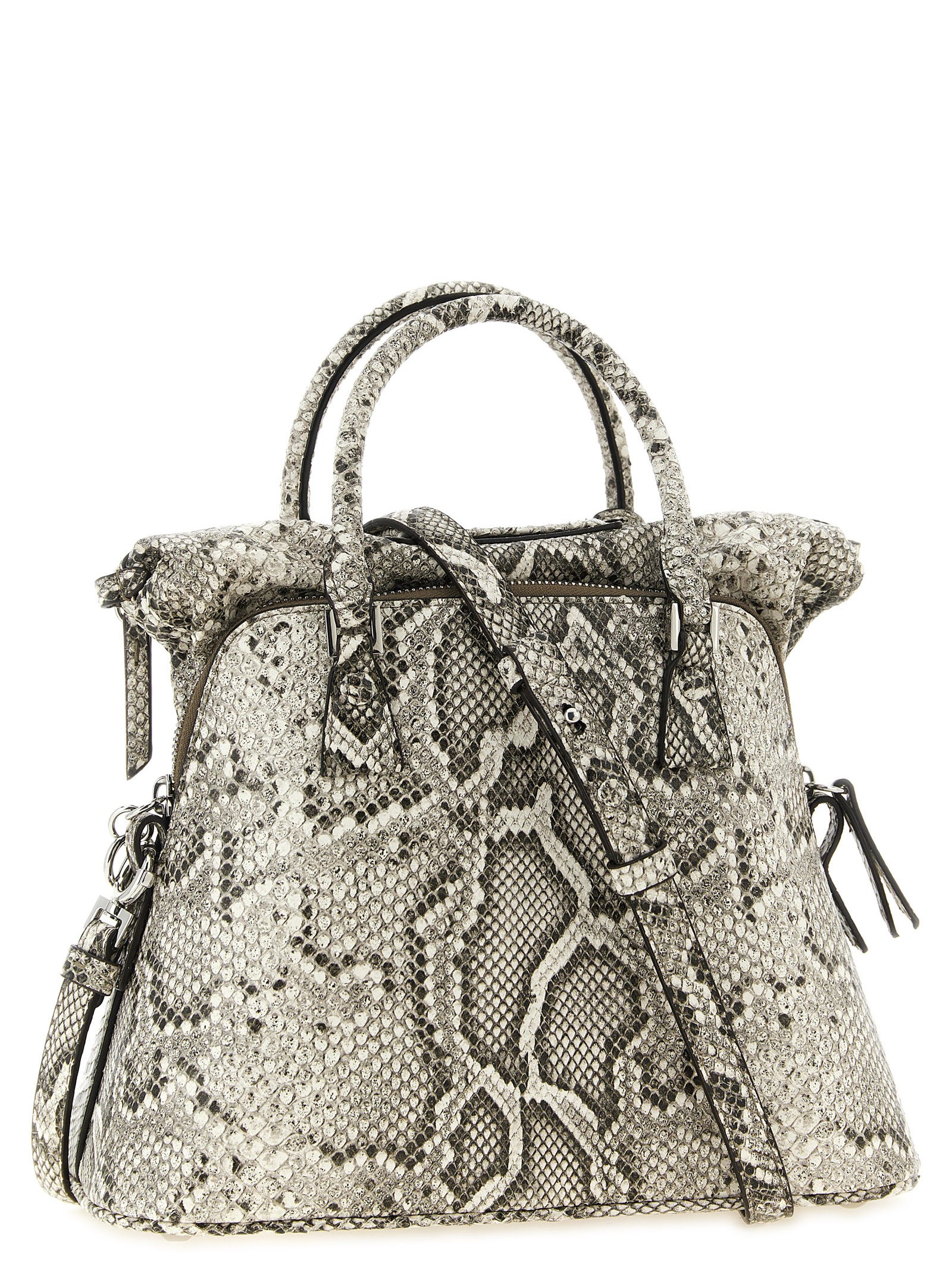 Maison Margiela Grey Goatskin Shoulder Bag