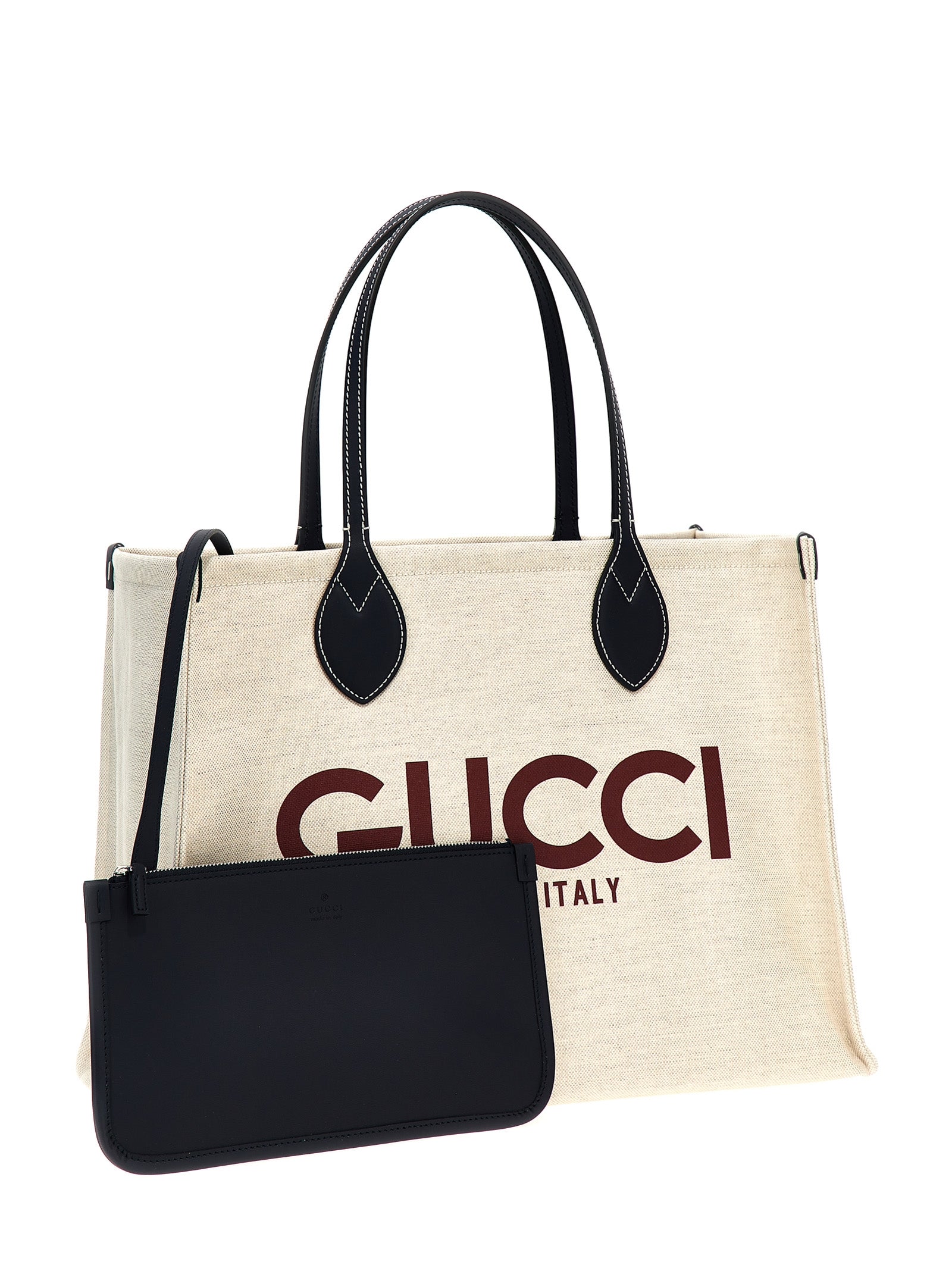 Gucci Beige Shopper van polyetheen