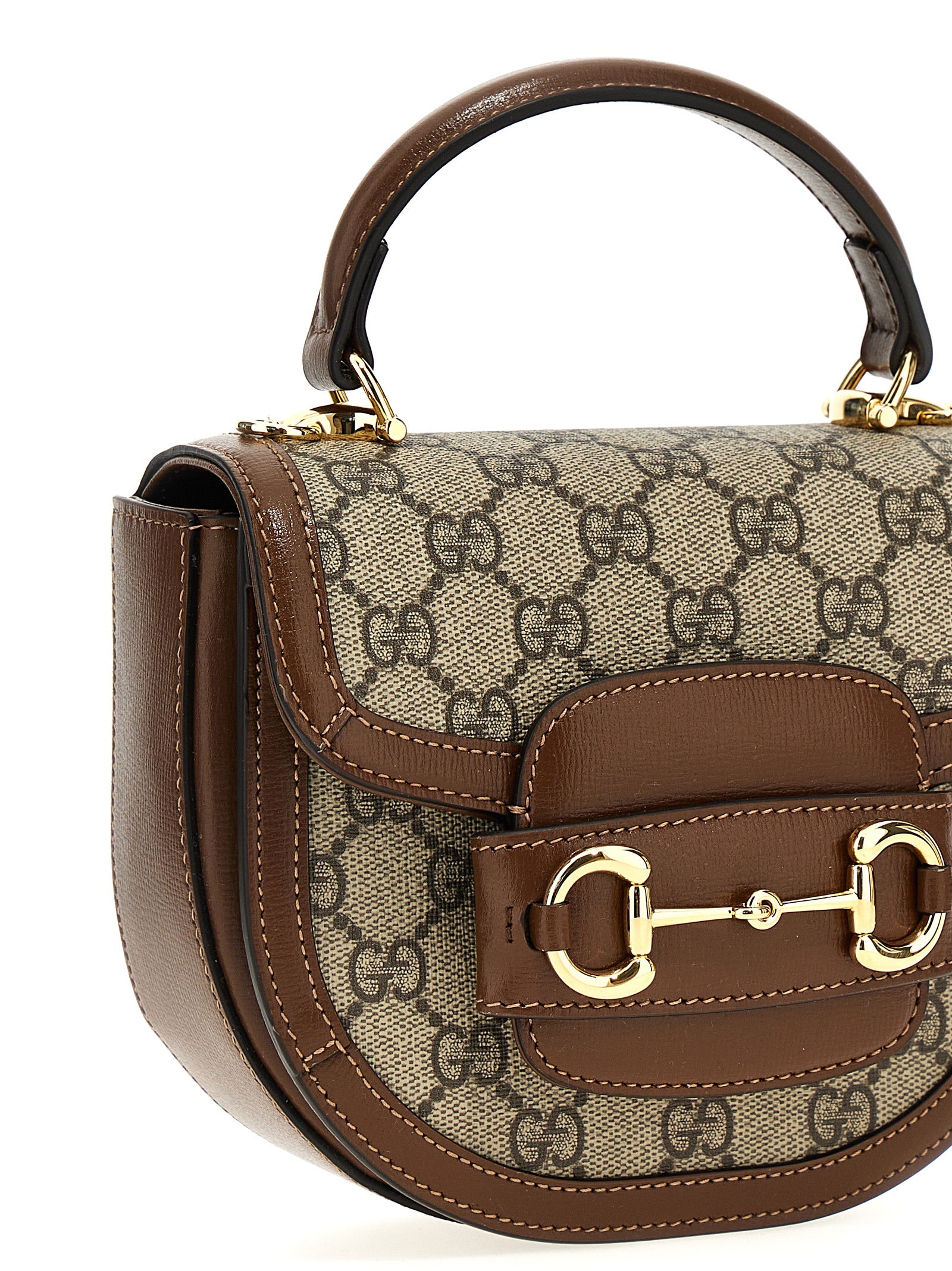 Gucci Bruine Polyethyleen Handtas