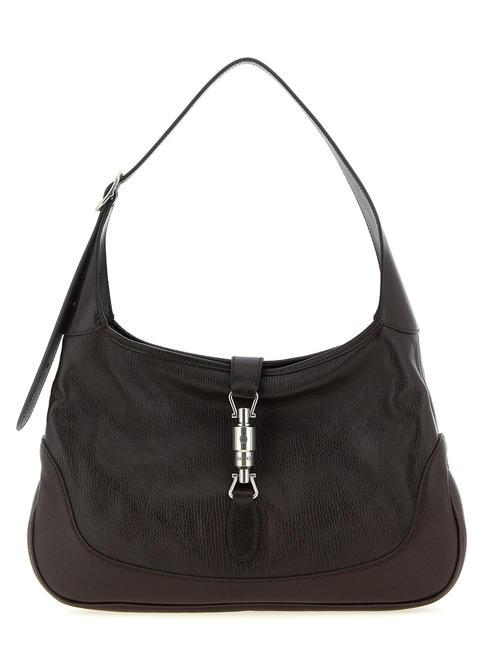 Sac à bandoulière Gucci en peau de chèvre marron