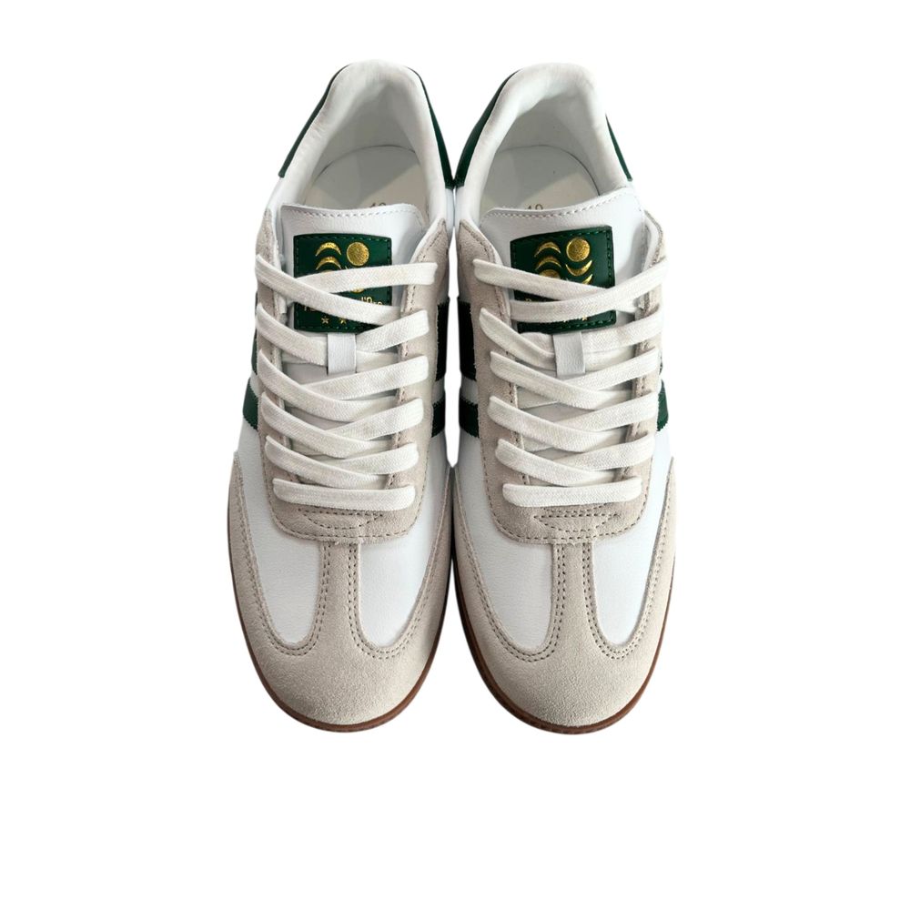 Pantofola D'Oro Groene Suede Heren Sneakers