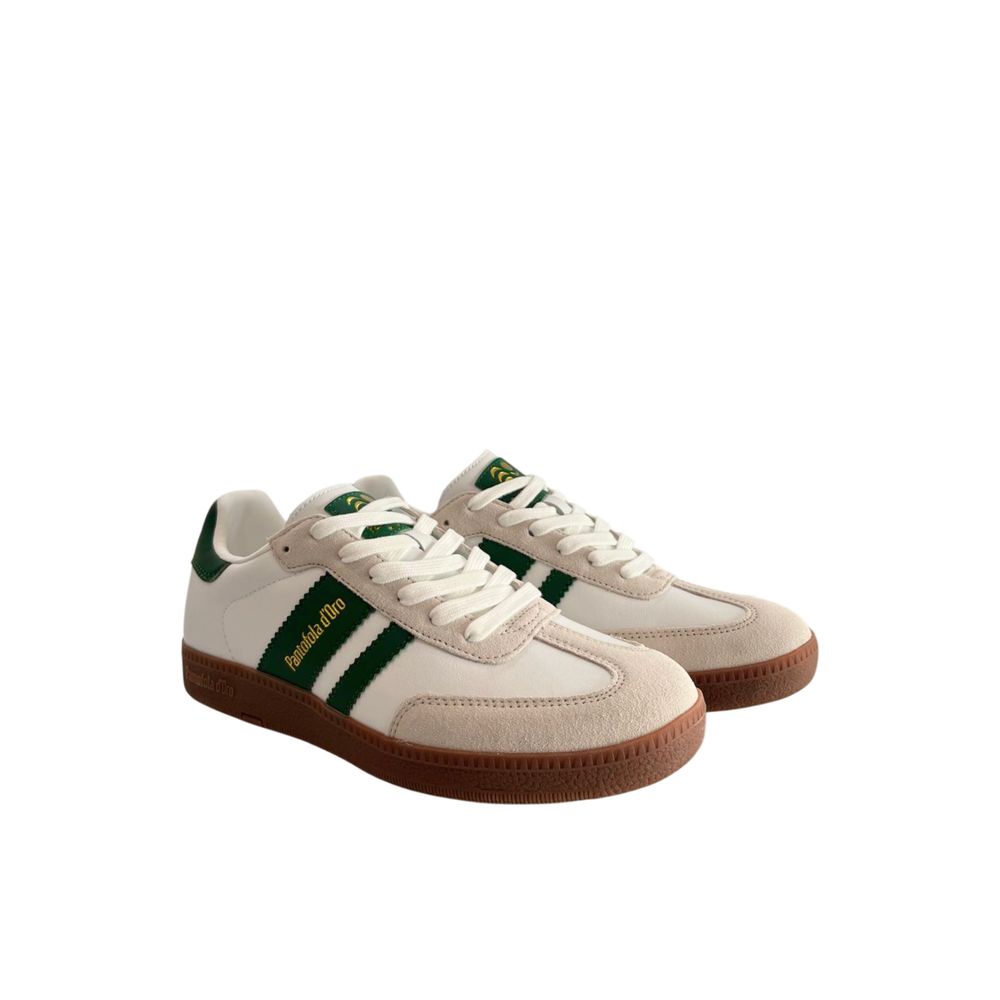 Pantofola D'Oro Groene Suede Heren Sneakers