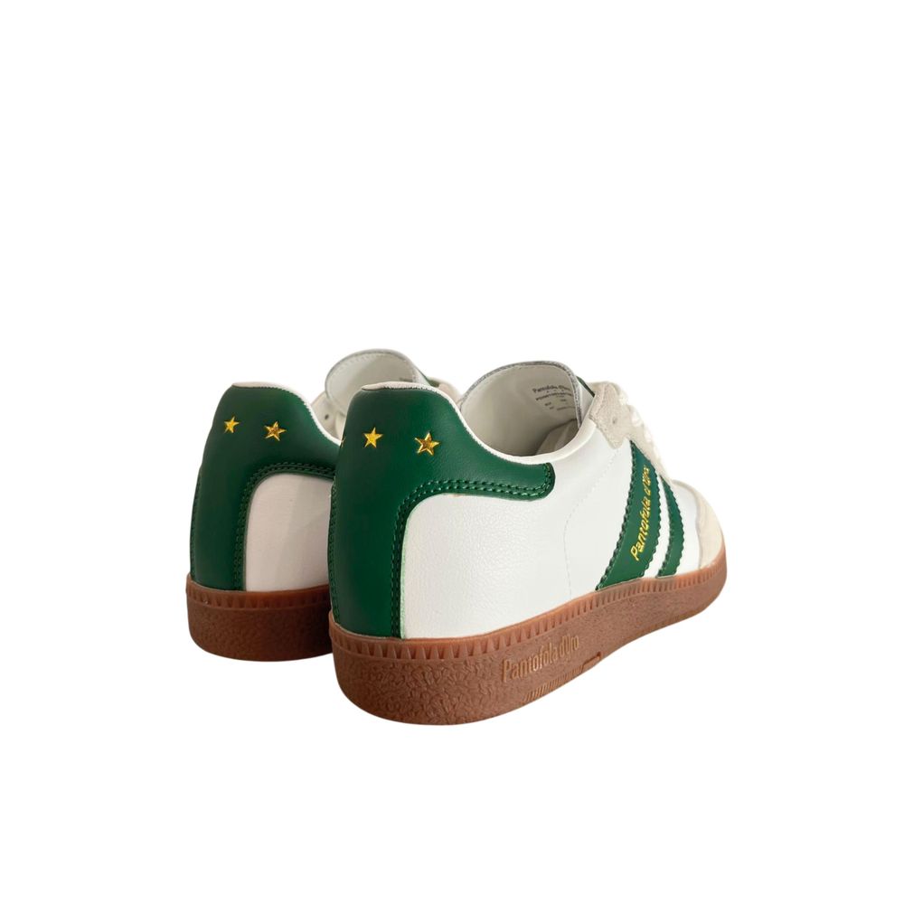 Pantofola D'Oro Groene Suede Heren Sneakers