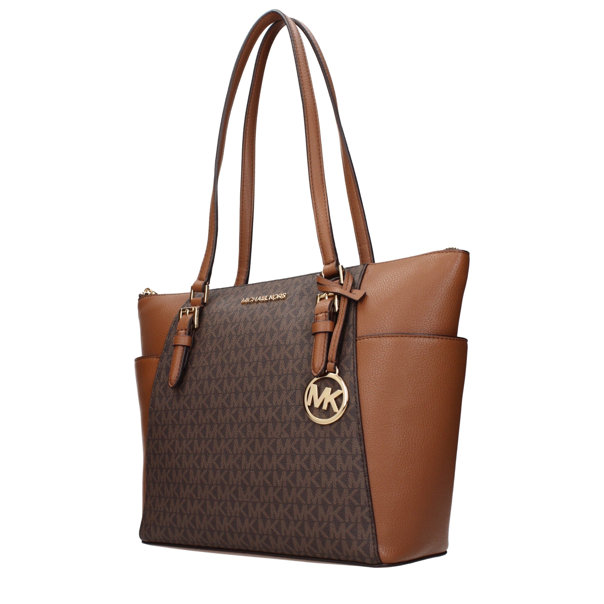 Sac à bandoulière en cuir marron Michael Kors