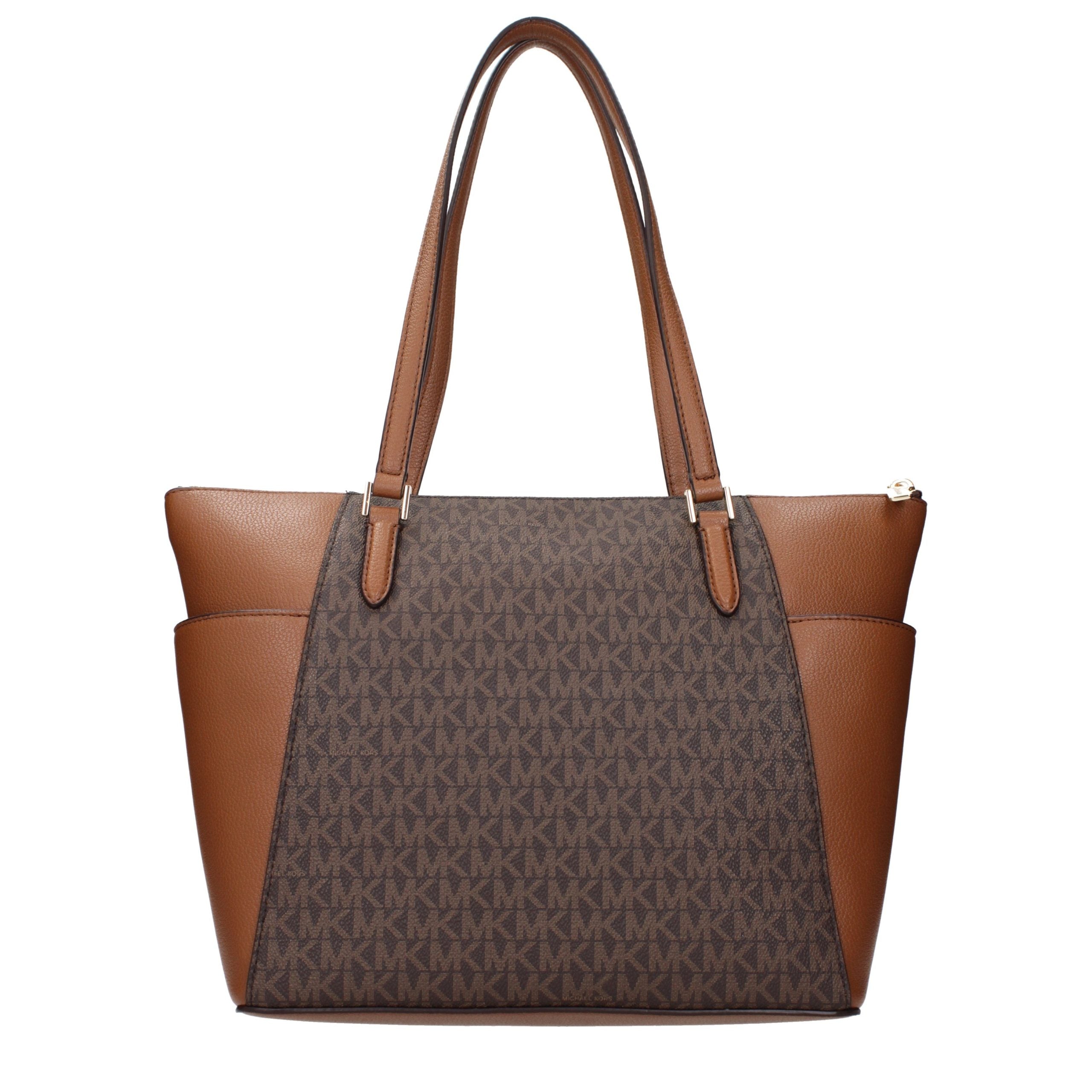 Sac à bandoulière en cuir marron Michael Kors