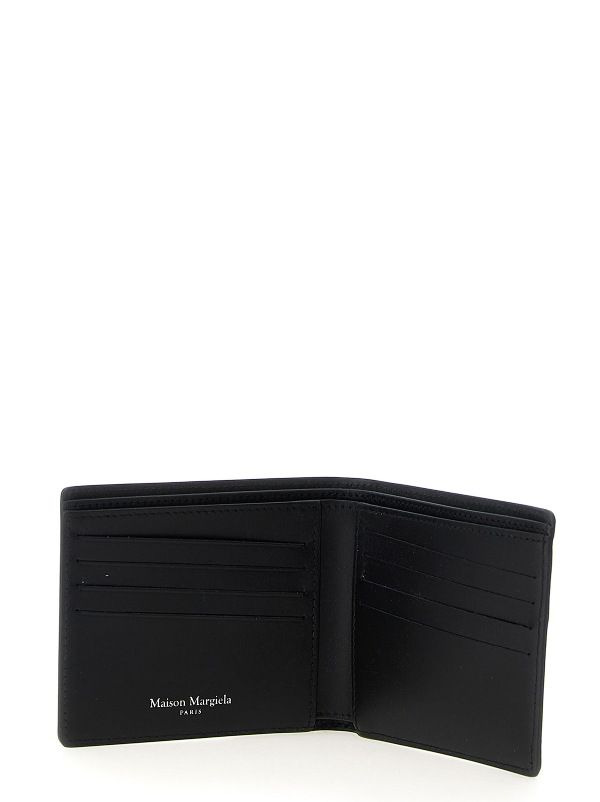 Maison Margiela Black Leather Wallet
