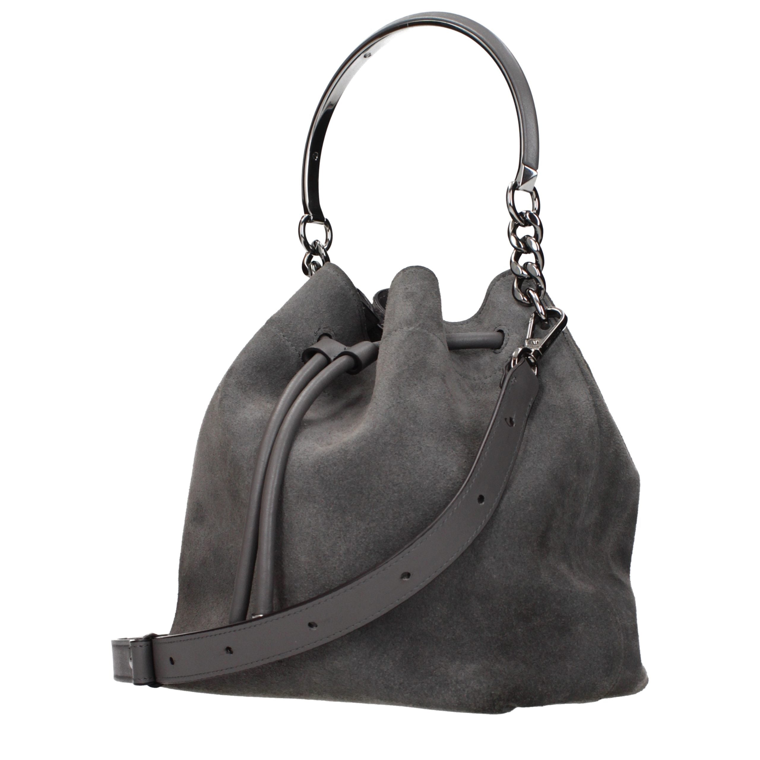 Jimmy Choo Grey Leather Handbag