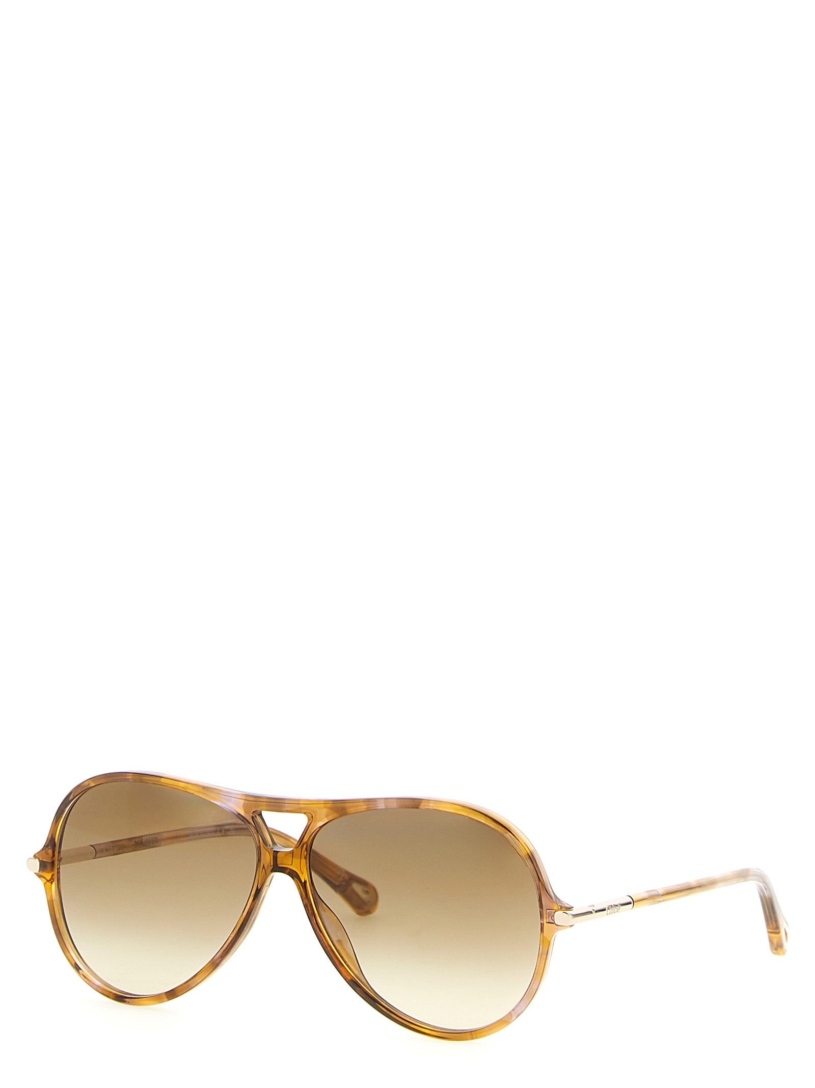 Chloé Two-Tone Acetate Sunglasses