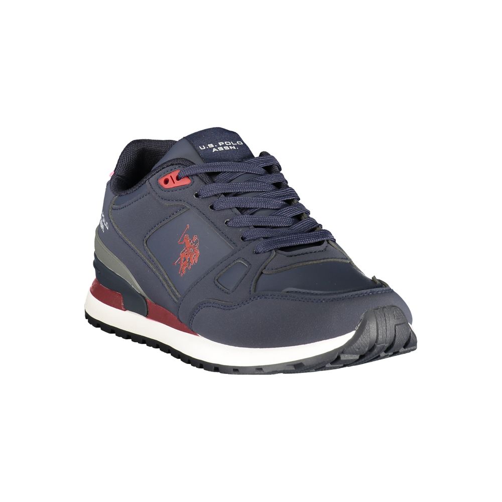 U.S. POLO ASSN. Blauwe polyurethaan herensneaker