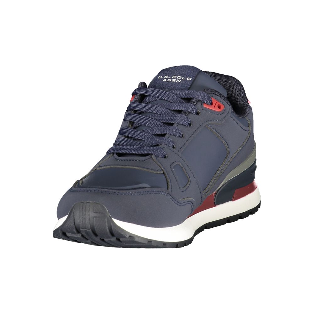 U.S. POLO ASSN. Blauwe polyurethaan herensneaker