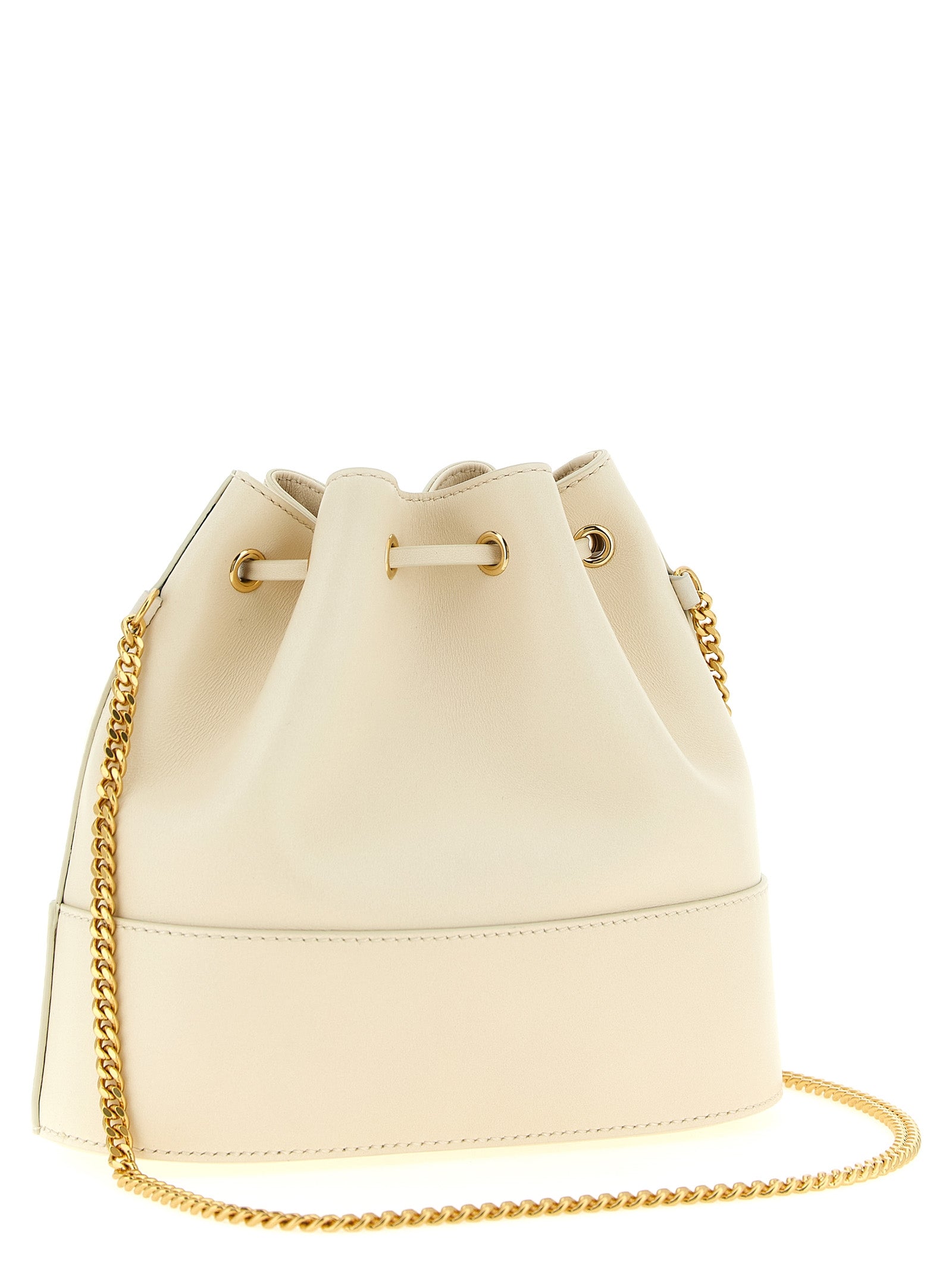 Valentino Garavani Witte Lamswaren Crossbodytas