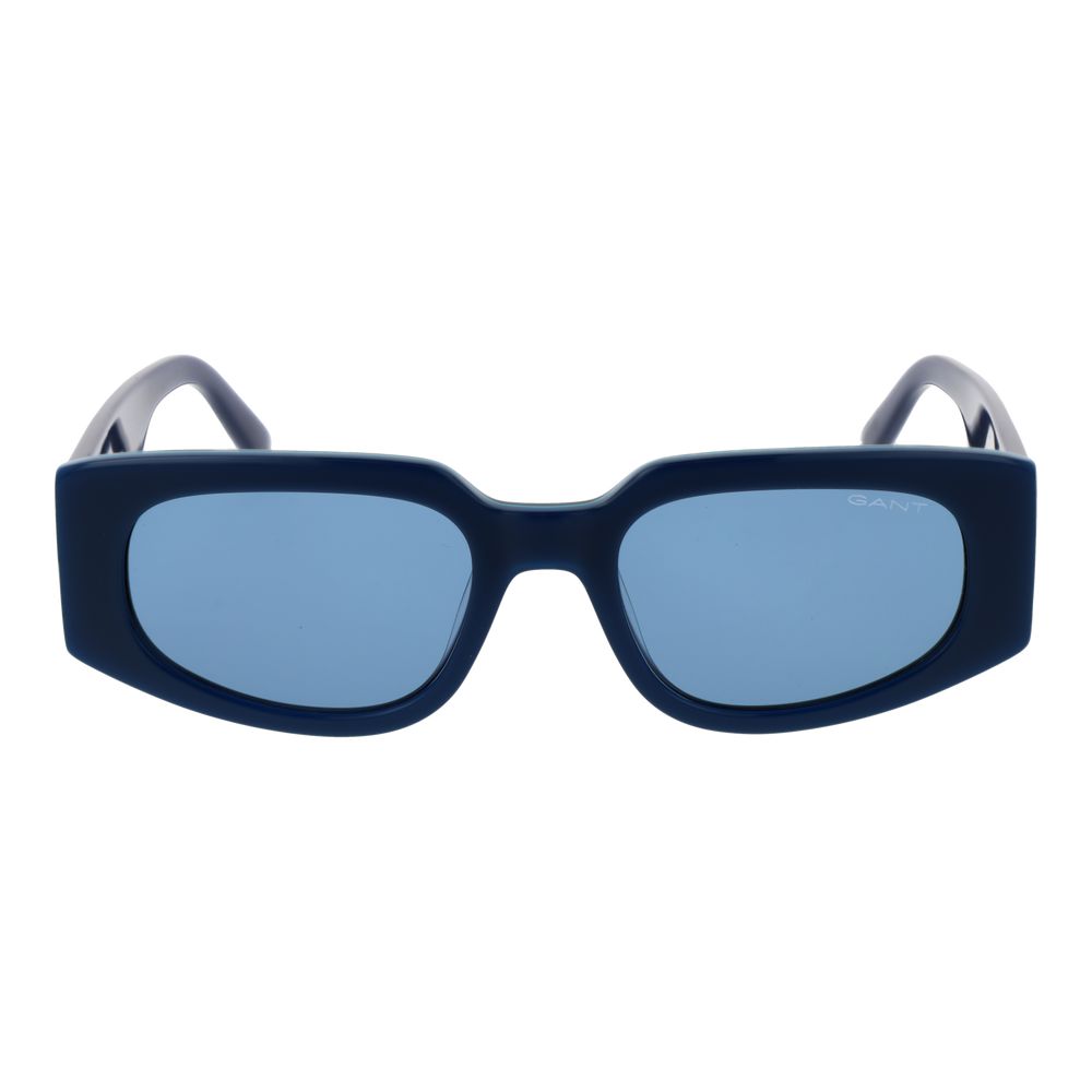 Gant blauwe acetaatzonnebril