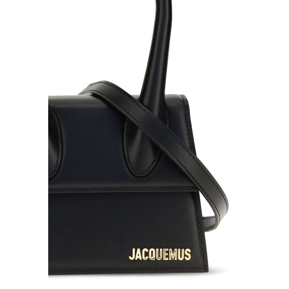 Jacquemus Zwarte Kalfsleren Bos Taurus Handtas