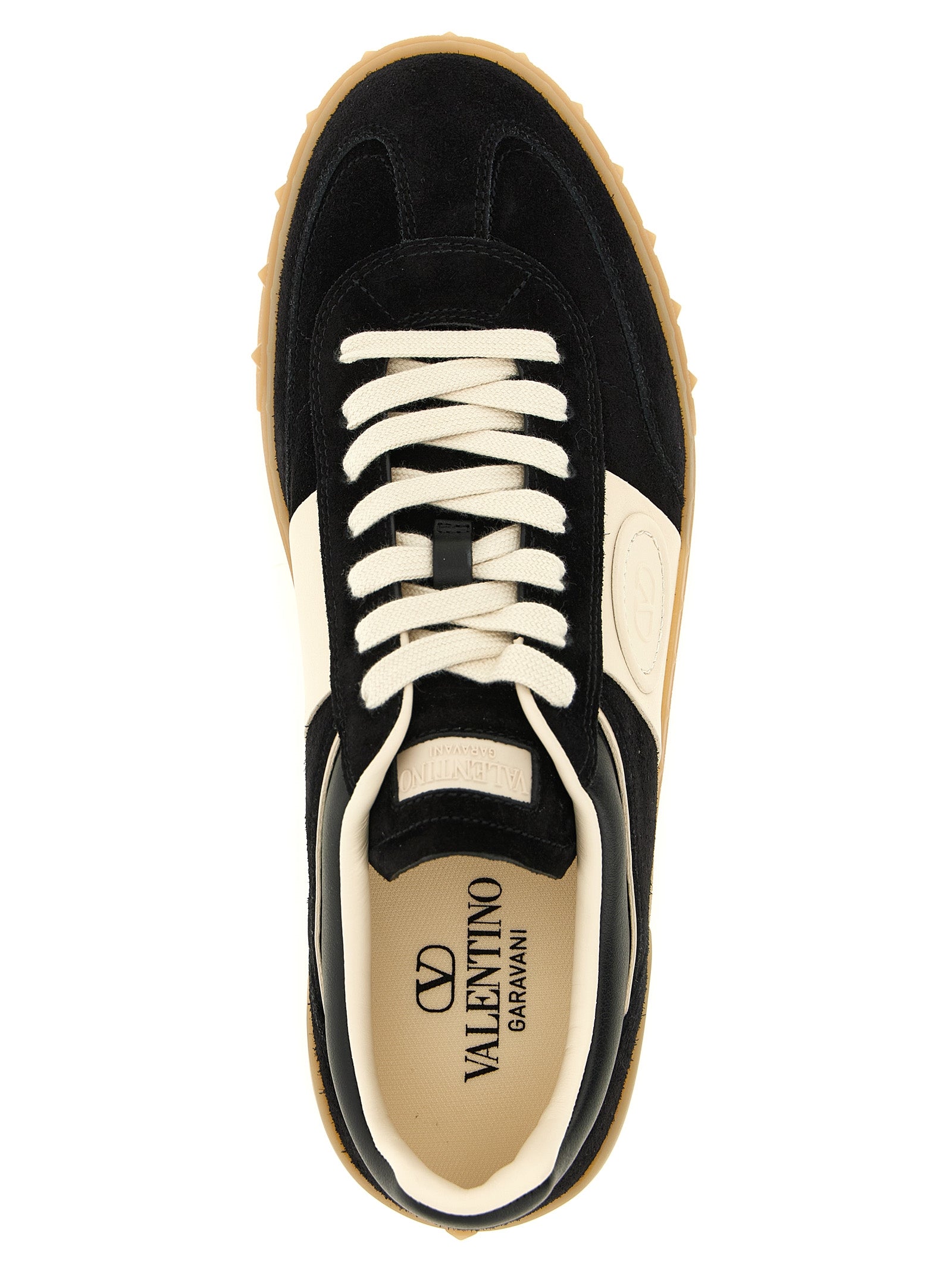 Valentino Garavani Multicolor Calfskin Low Top Sneakers