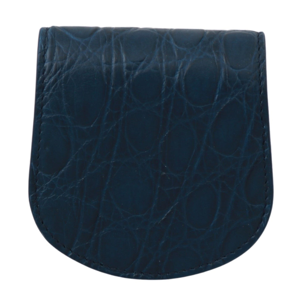 Dolce & Gabbana Blauw Lederen Houder Zakcondoomhoesje