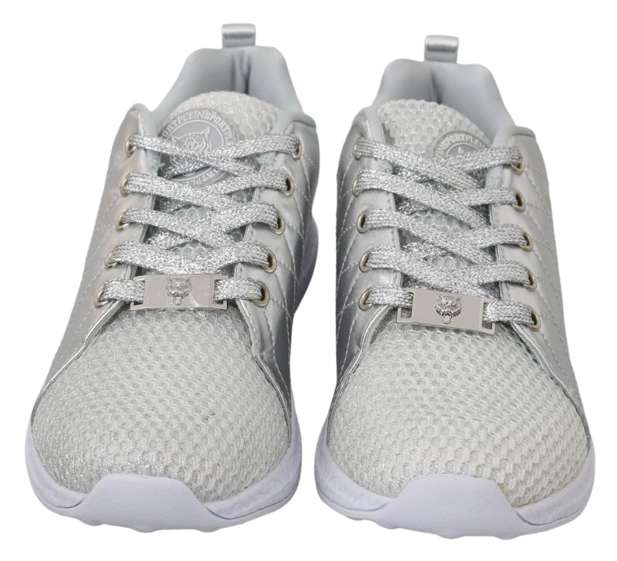 Philipp Plein Gisella Zilveren Polyester Sneakers Schoenen