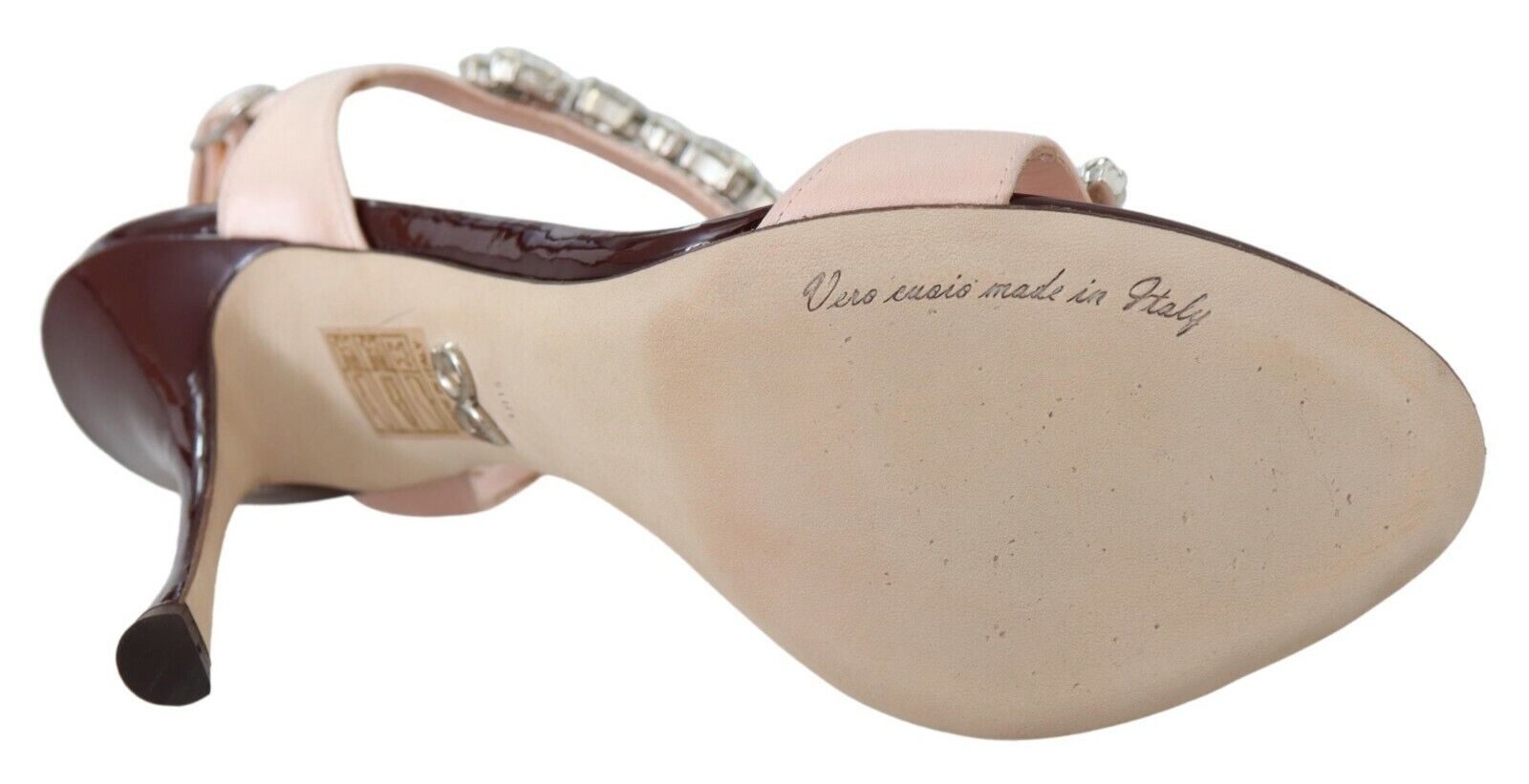 Dolce & Gabbana Pink Crystals Hakken Keira Sandalen