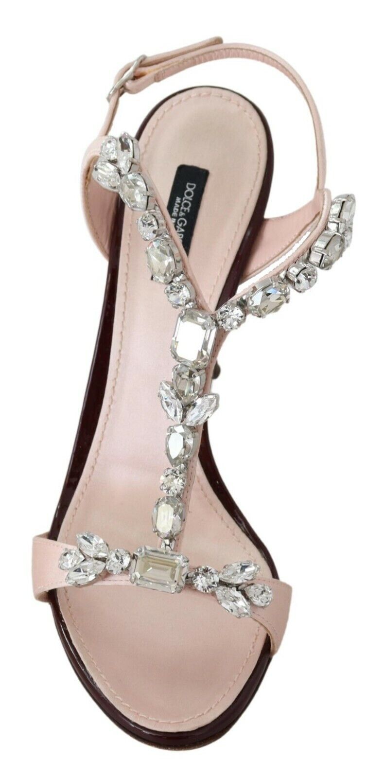 Dolce & Gabbana Pink Crystals Hakken Keira Sandalen