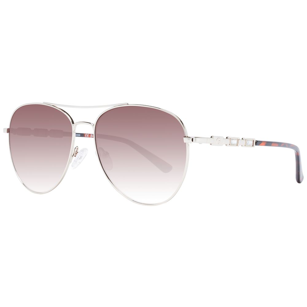 Guess Silver metalen zonnebril