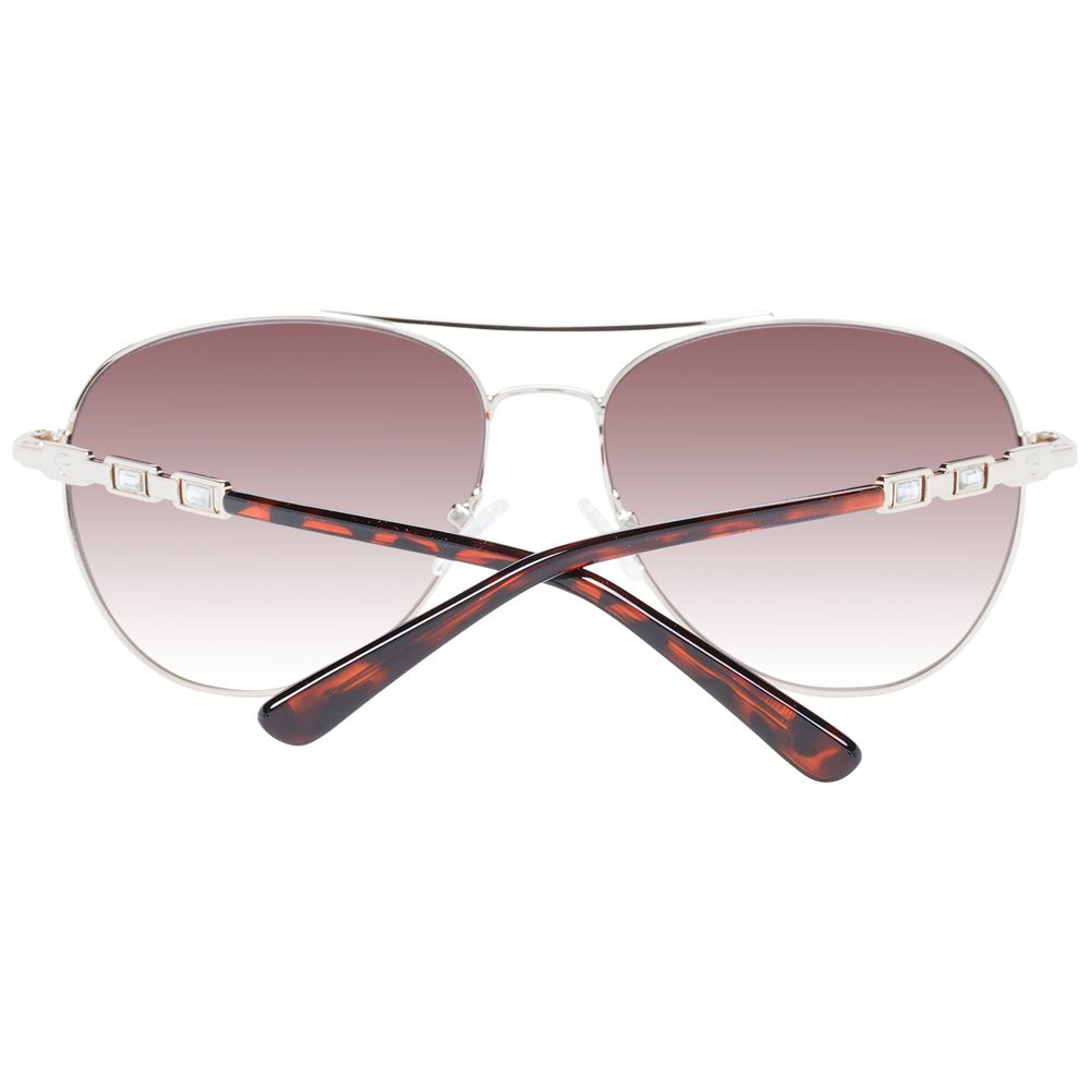 Guess Silver metalen zonnebril