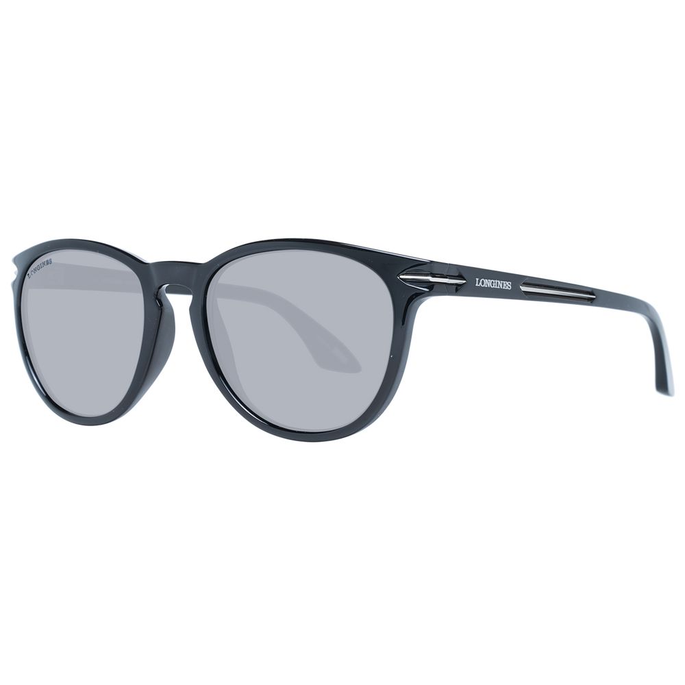 Lunettes de soleil Longines en plastique noir