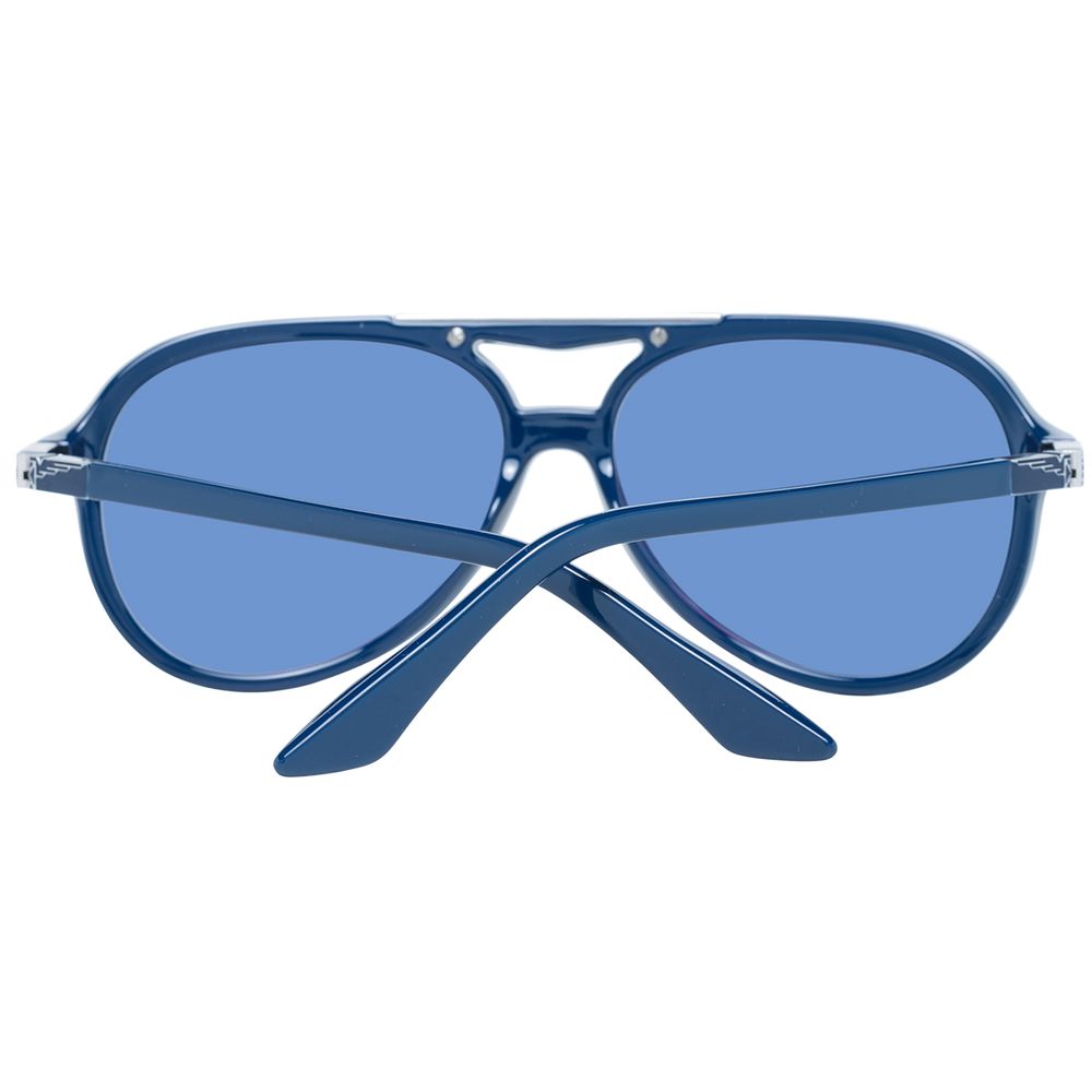 Lunettes de soleil Longines en plastique noir