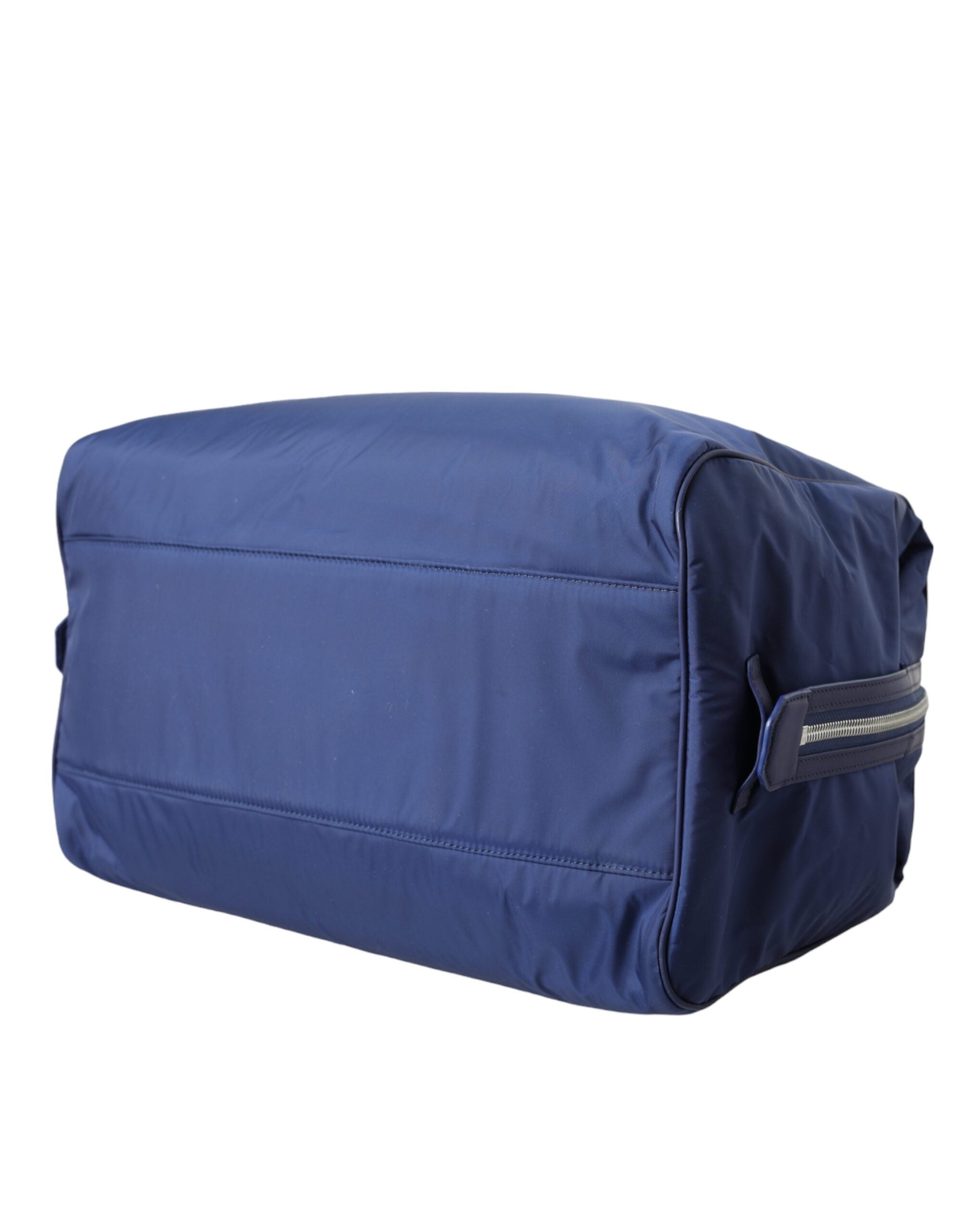 Sac à bandoulière Dolce & Gabbana en nylon et cuir de veau bleu