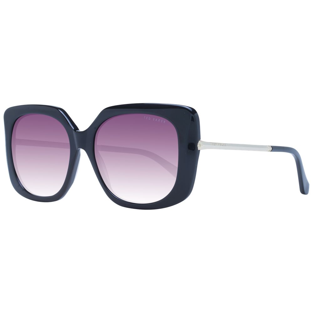 Ted Baker Zwarte Acetaat Zonnebril