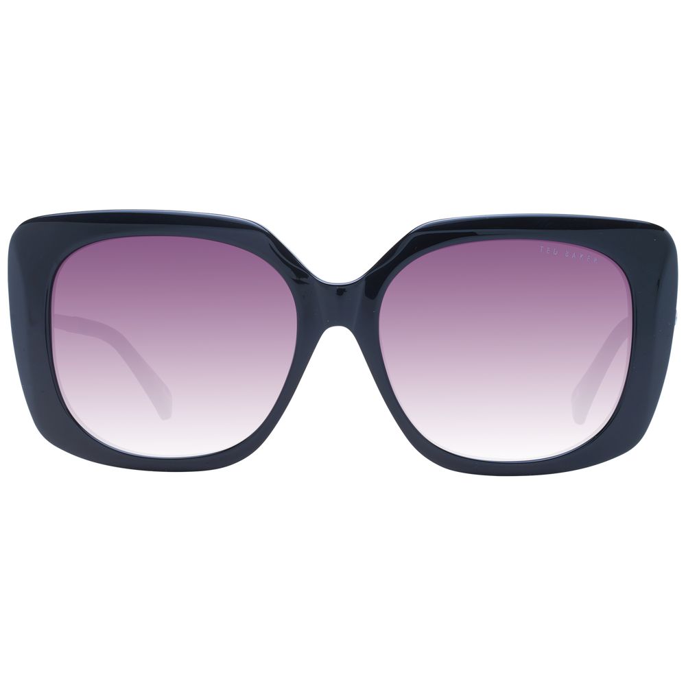 Ted Baker Zwarte Acetaat Zonnebril