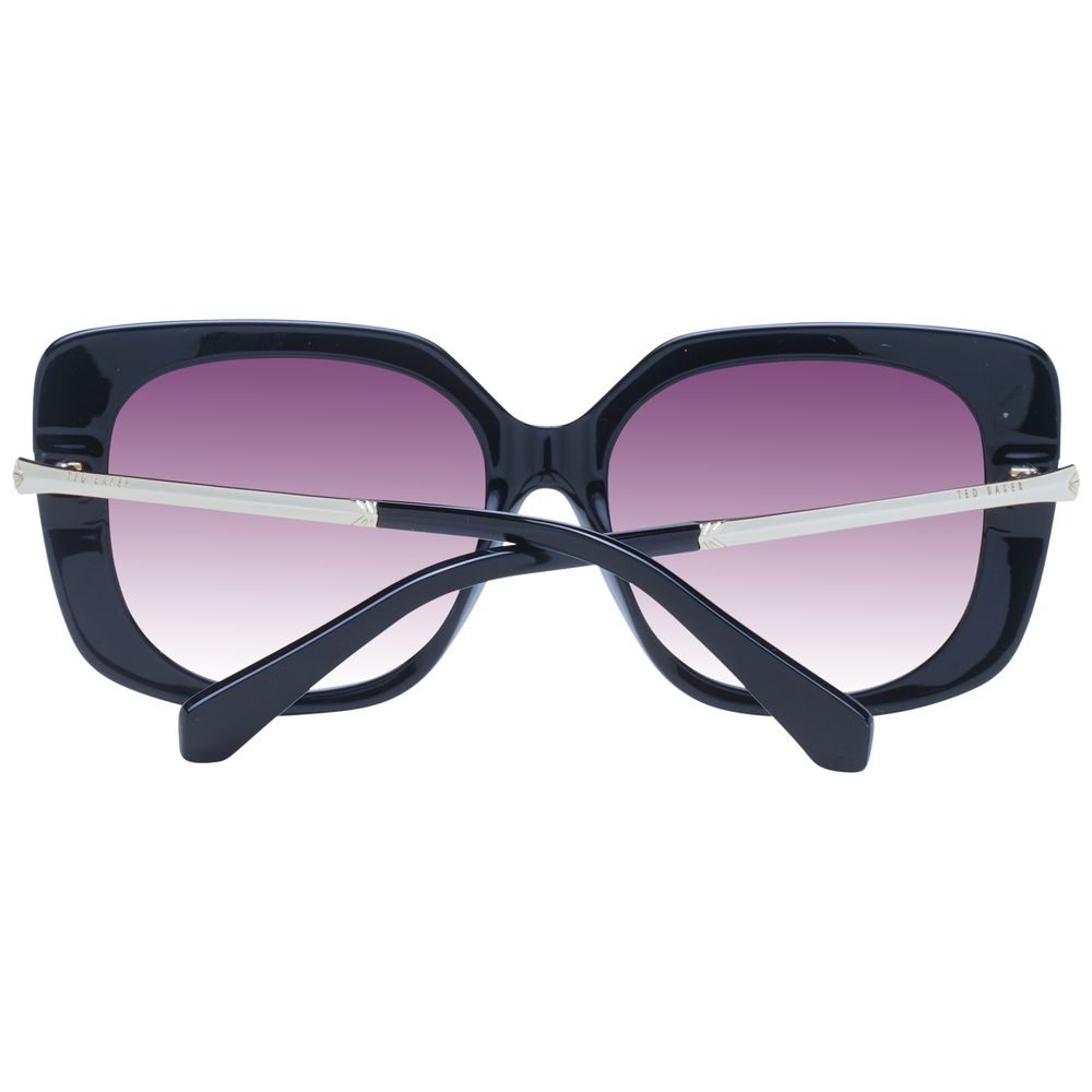 Ted Baker Zwarte Acetaat Zonnebril
