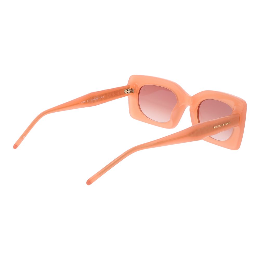 Scotch & Soda Roze Acetaat Zonnebril