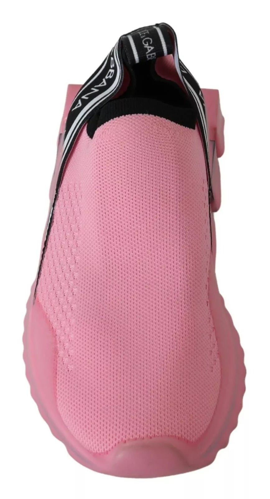 Dolce & Gabbana Pink Low Top Sorrento Slip-On Casual Shoes