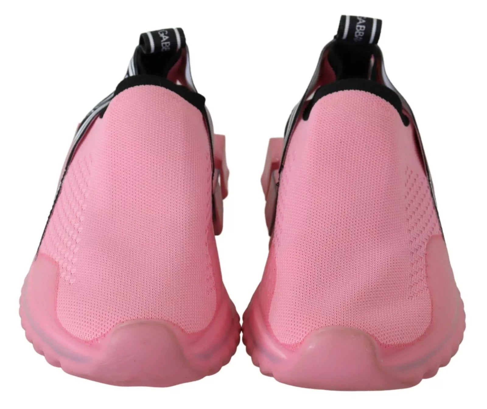 Dolce & Gabbana Pink Low Top Sorrento Slip-On Casual Shoes