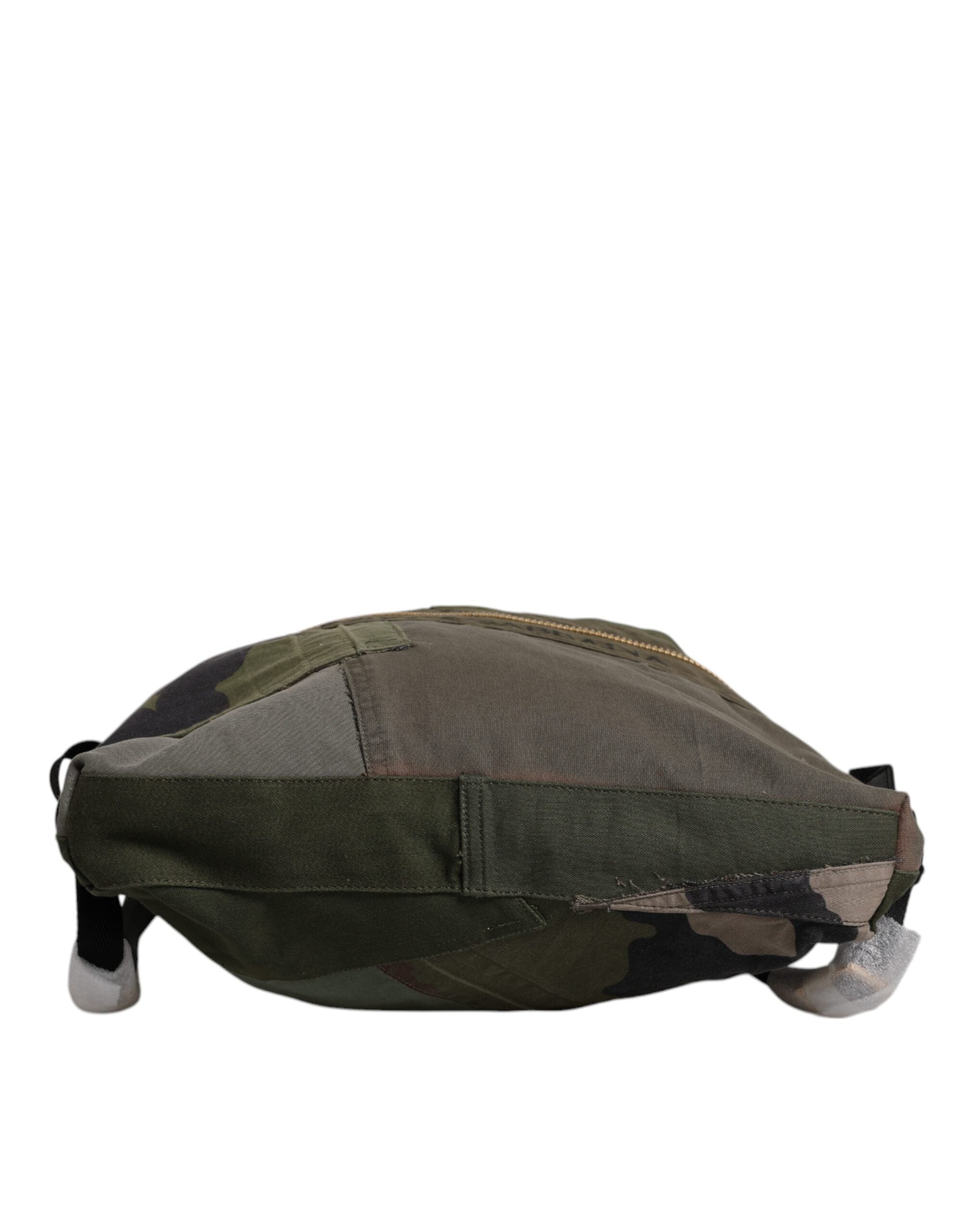Dolce & Gabbana Legergroene Patchwork Rugzak