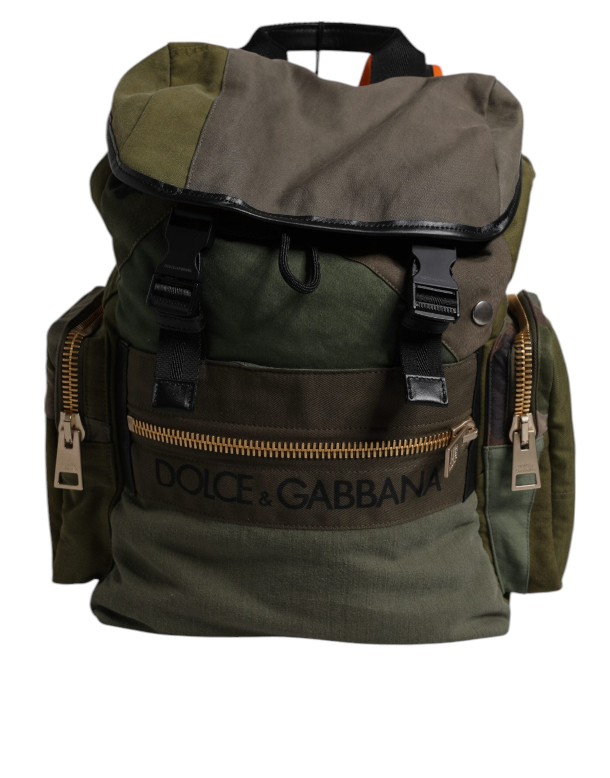 Dolce & Gabbana Legergroene Patchwork Reistas