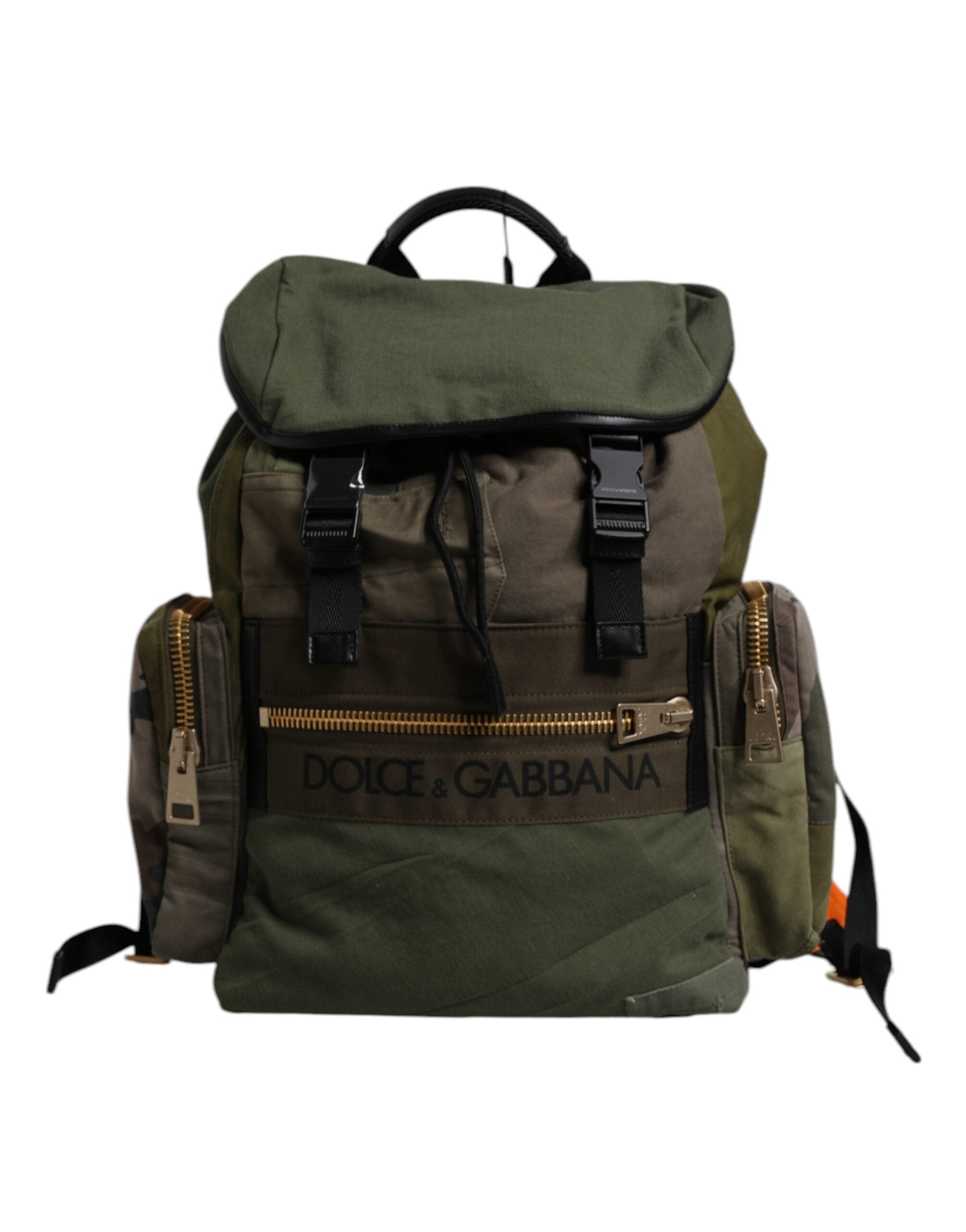 Dolce & Gabbana Legergroene Patchwork Reistas