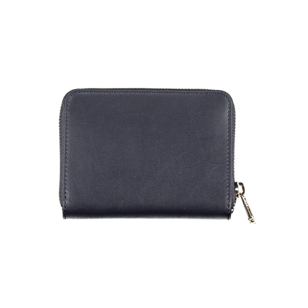 Tommy Hilfiger Blauw Polyurethaan Dames Portemonnee