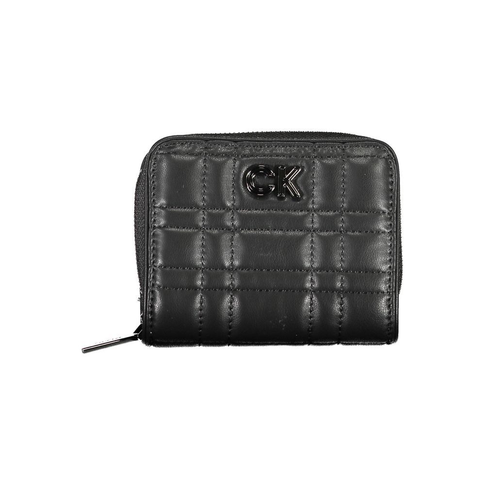 Calvin Klein Nero Polyester Damesportemonnee